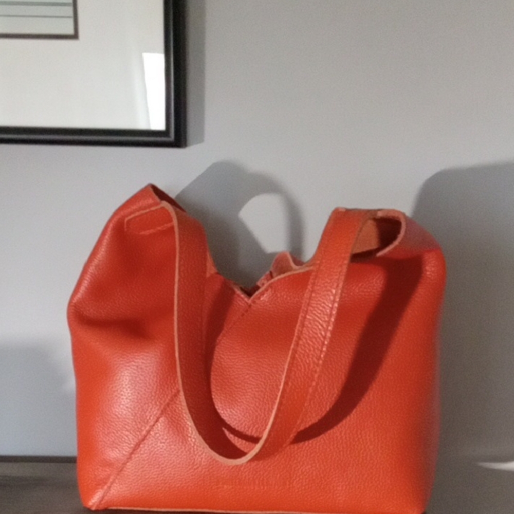 Portland Leather Naomi Bag Koi LGE. - Picture 2 of 5
